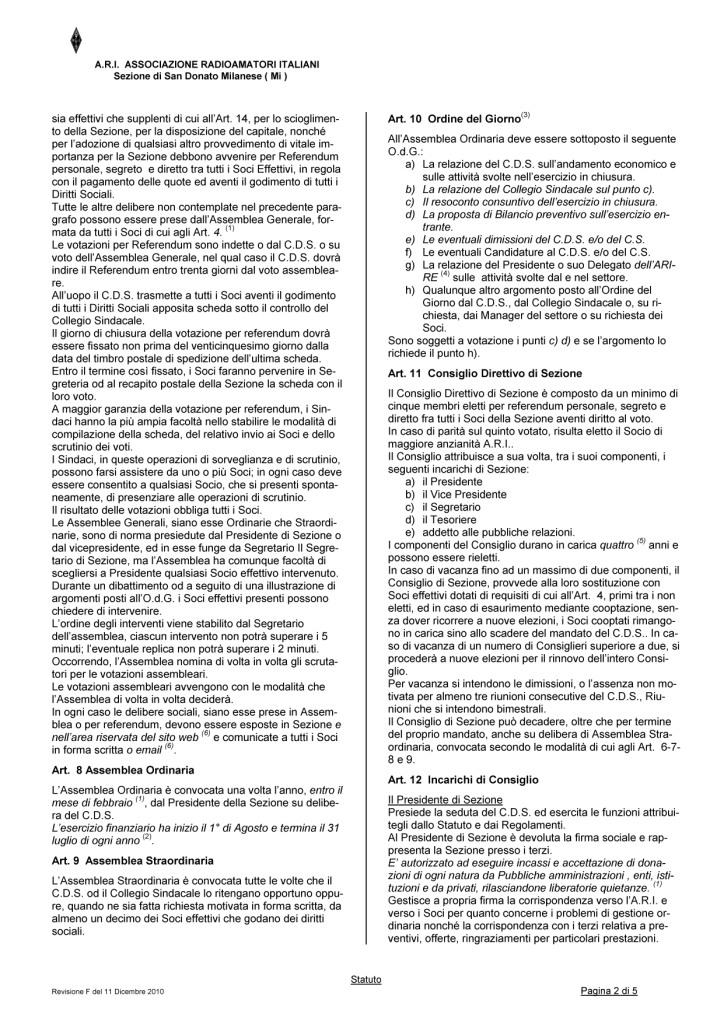 ASDM regolamento di sezione rev F DEFINITIVO 10 2011 Pagina 2