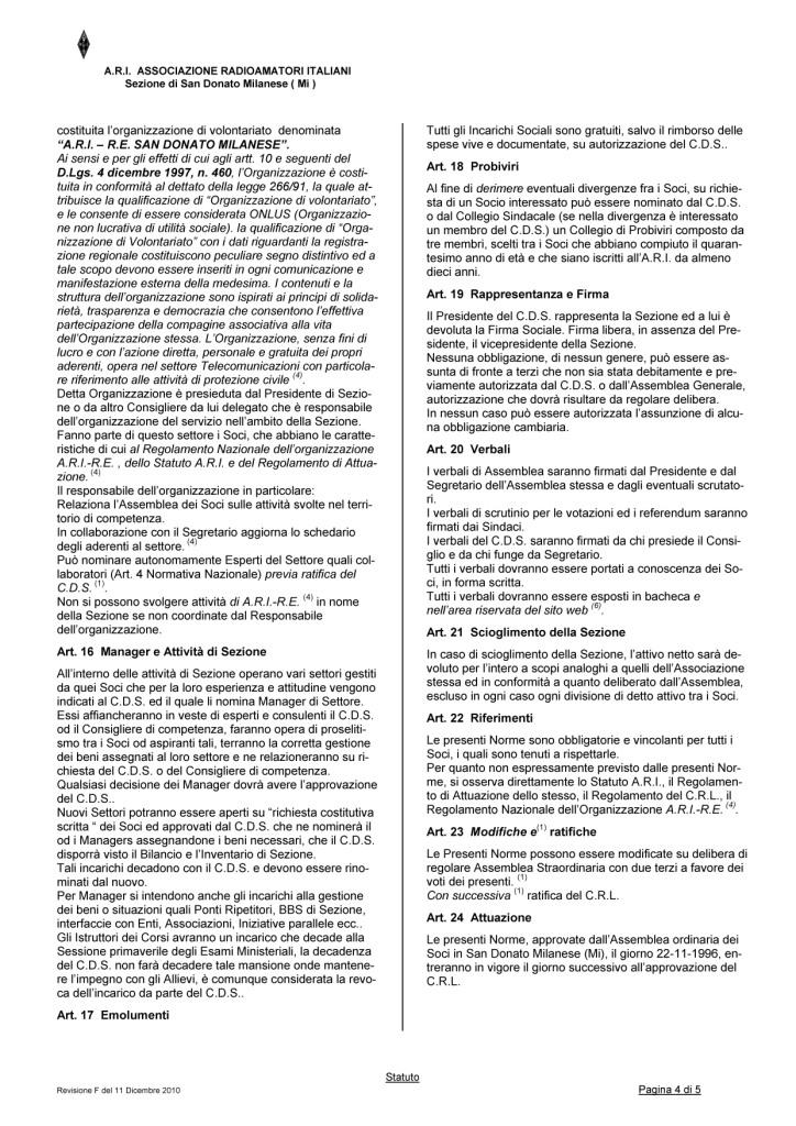 ASDM regolamento di sezione rev F DEFINITIVO 10 2011 Pagina 4